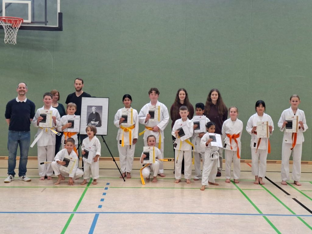 Prüfungen im Detmold Karate
